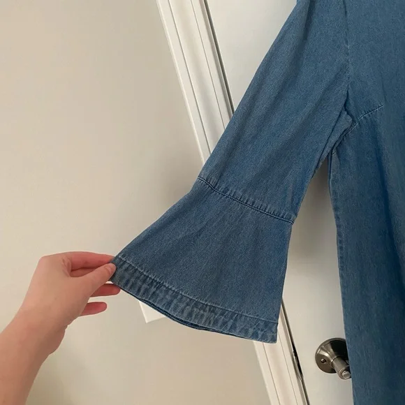 Draper James! Jean Dress 👗 Perfect for Spring - Picture 3 of 4